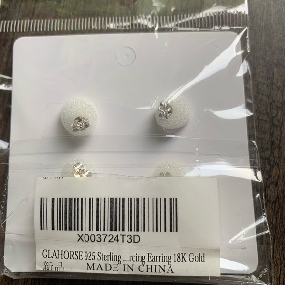 Sterling Silver Chain Earrings - Picture 2 of 7